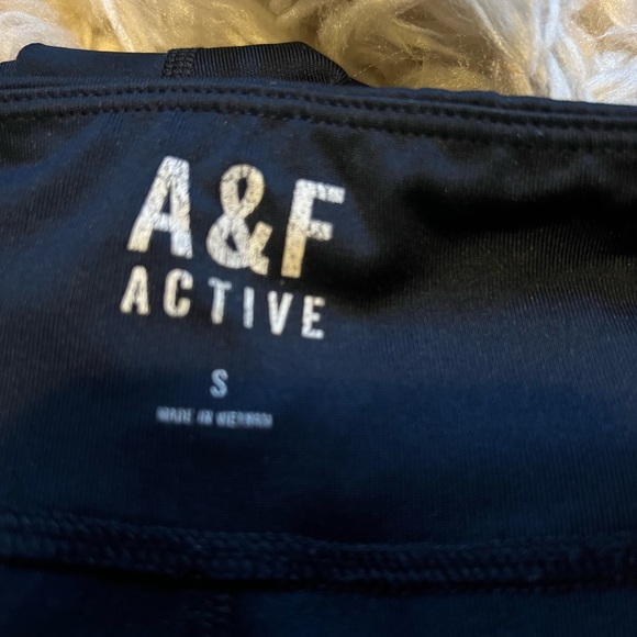 Abercrombie and Fitch Sz. SMALL NAVY BLUE Active Pant - Picture 3 of 3